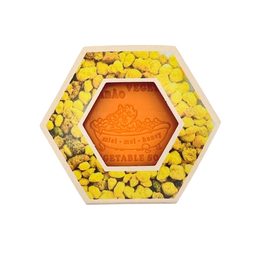 Jabón polen naranja 100g.