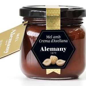 MIEL CON CREMA DE AVELLANAS. 250 ml